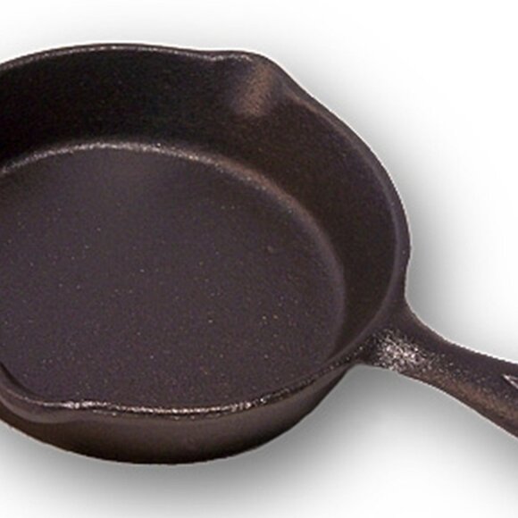 Four Old Mountain Cast Iron Spoon Rest Mini-Skillet 4 1/2" wide Four 0166-10137 - Picture 12 of 16